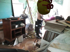 Making my Teacher cum Bentro of my tight butt and Tasting my Own Delicious Caramel the Butt